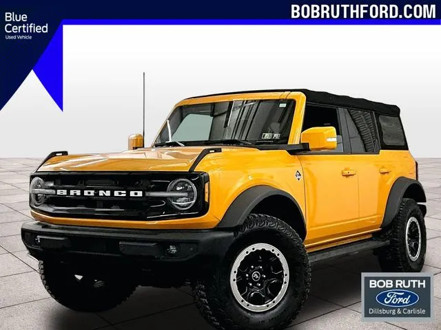 Orange 2021 Ford Bronco Outer Banks for sale in Dillsburg, PA
