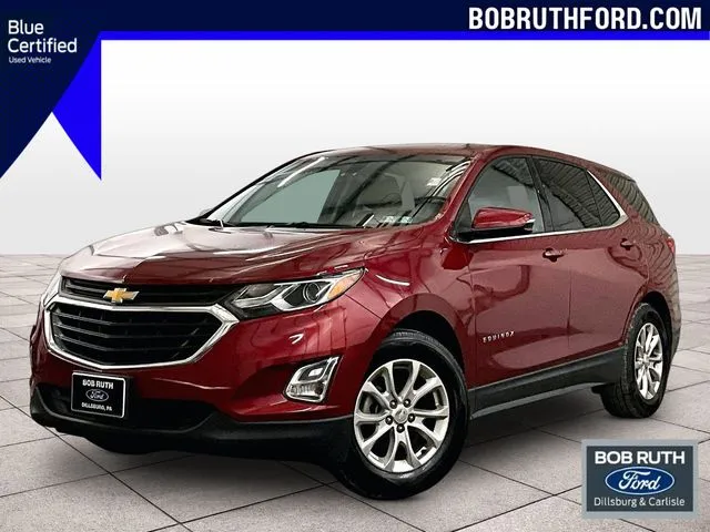 Red 2018 Chevrolet Equinox LT for sale in Dillsburg, PA