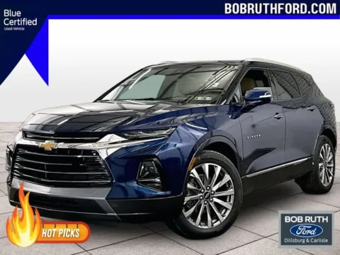 Blue 2022 Chevrolet Blazer Premier for sale in Dillsburg, PA