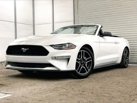 White 2022 Ford Mustang EcoBoost Premium for sale in Dillsburg, PA