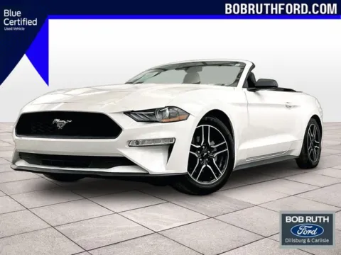 White 2022 Ford Mustang EcoBoost Premium for sale in Dillsburg, PA