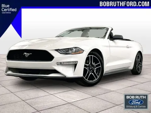 White 2022 Ford Mustang EcoBoost Premium for sale in Dillsburg, PA