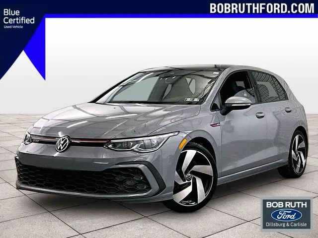 Gray 2023 Volkswagen Golf GTI 2.0T SE for sale in Dillsburg, PA