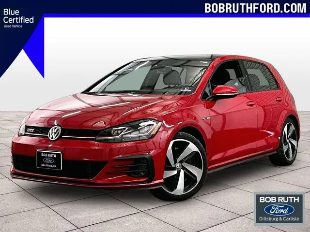 Red 2019 Volkswagen Golf GTI 2.0T SE for sale in Dillsburg, PA