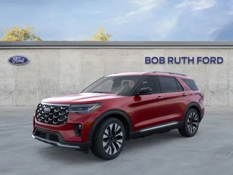 Red 2026 Ford Explorer Platinum for sale in Dillsburg, PA