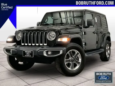 Black 2018 Jeep Wrangler Unlimited Sahara for sale in Dillsburg, PA