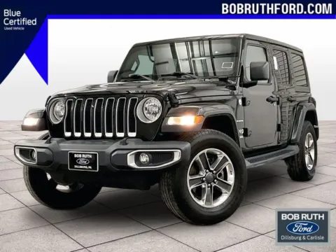 Black 2018 Jeep Wrangler Unlimited Sahara for sale in Dillsburg, PA