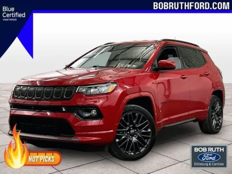 Red 2022 Jeep Compass Limited for sale in Dillsburg, PA