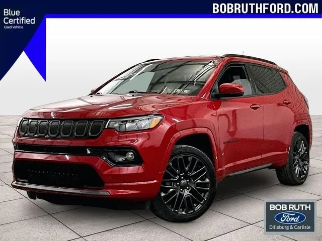 Red 2022 Jeep Compass Limited for sale in Dillsburg, PA