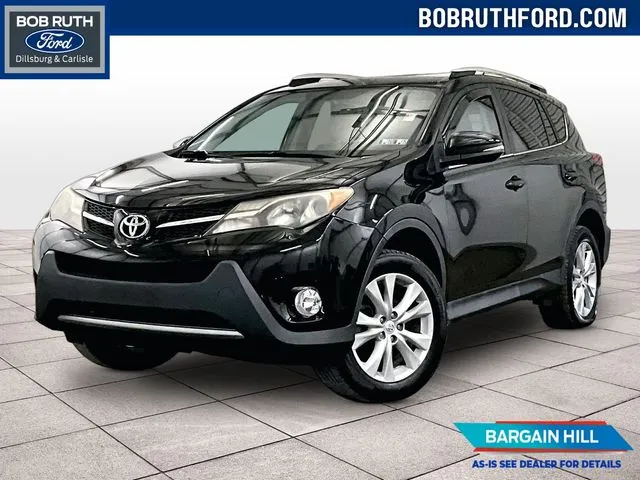 Black 2015 Toyota RAV4 Limited for sale in Dillsburg, PA