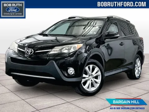 Black 2015 Toyota RAV4 Limited for sale in Dillsburg, PA