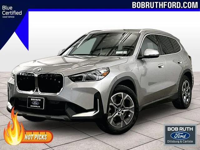 Silver 2023 BMW X1 xDrive28i for sale in Dillsburg, PA