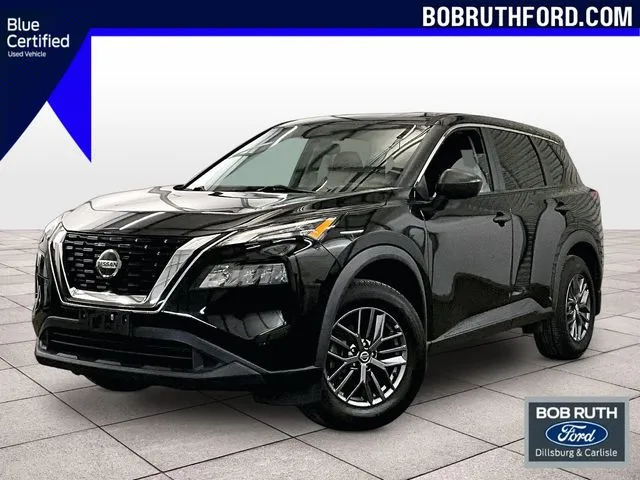 Black 2021 Nissan Rogue S for sale in Dillsburg, PA