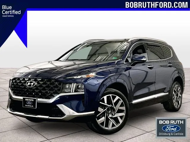 Blue 2022 Hyundai Santa Fe Calligraphy for sale in Dillsburg, PA