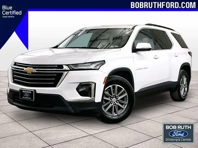 White 2022 Chevrolet Traverse LT for sale in Dillsburg, PA