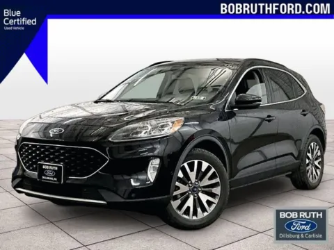 Black 2020 Ford Escape Titanium for sale in Dillsburg, PA