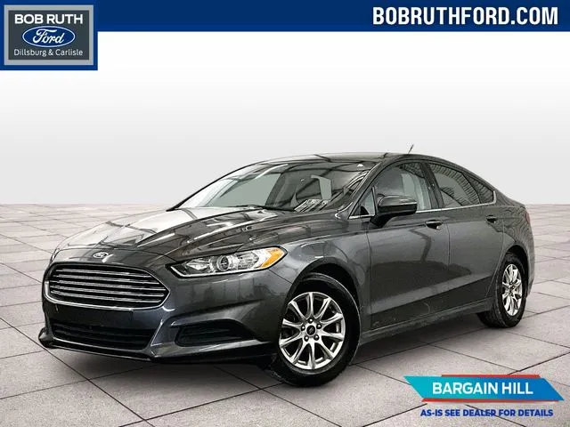 Gray 2016 Ford Fusion S for sale in Dillsburg, PA