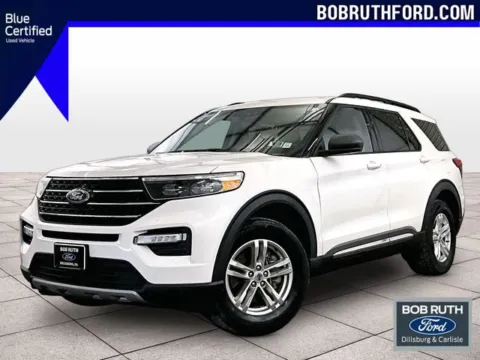 White 2021 Ford Explorer XLT for sale in Dillsburg, PA