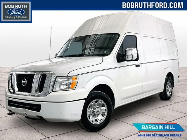 White 2019 Nissan NV2500 HD SV for sale in Dillsburg, PA