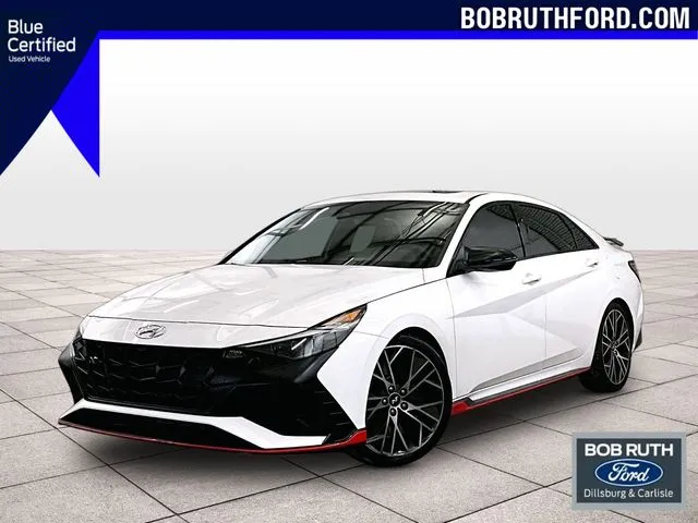 White 2023 Hyundai Elantra N for sale in Dillsburg, PA