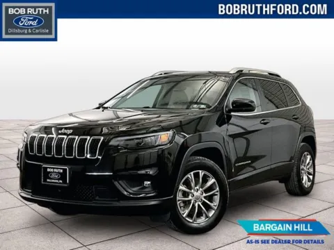 Black 2021 Jeep Cherokee Latitude Plus for sale in Dillsburg, PA