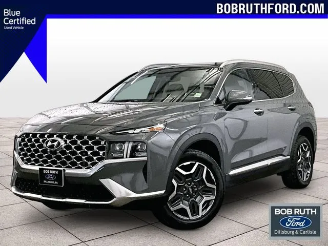 Gray 2022 Hyundai Santa Fe Limited for sale in Dillsburg, PA
