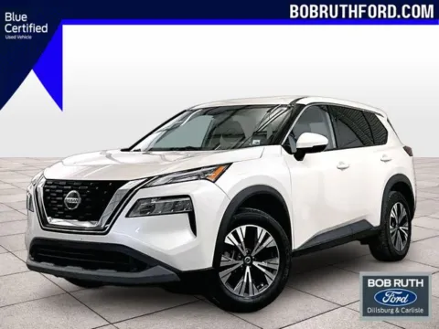 White 2021 Nissan Rogue SV for sale in Dillsburg, PA