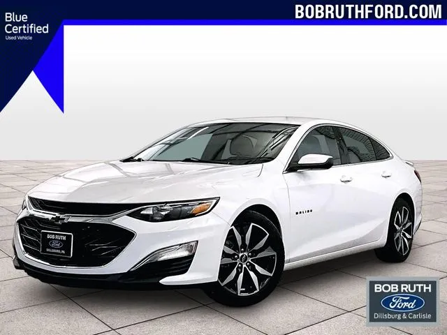 White 2022 Chevrolet Malibu RS for sale in Dillsburg, PA