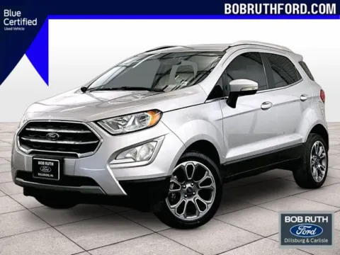 Silver 2020 Ford EcoSport Titanium for sale in Dillsburg, PA