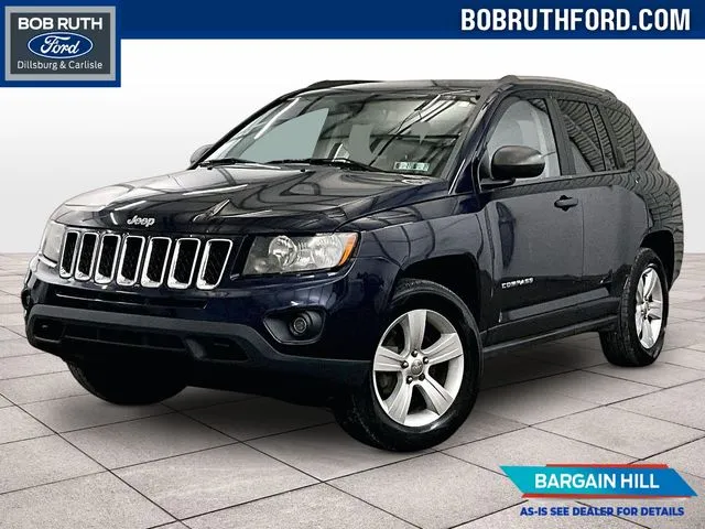 Used 2014 Jeep Compass Sport with VIN 1C4NJDBB9ED800515 for sale in Dillsburg, PA