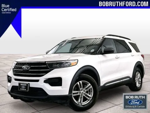 White 2022 Ford Explorer XLT for sale in Dillsburg, PA