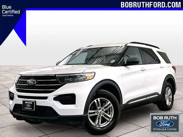 White 2022 Ford Explorer XLT for sale in Dillsburg, PA