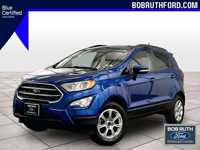 Blue 2020 Ford EcoSport SE for sale in Dillsburg, PA