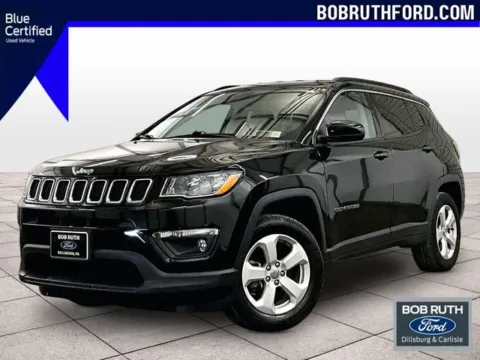 Black 2021 Jeep Compass Latitude for sale in Dillsburg, PA