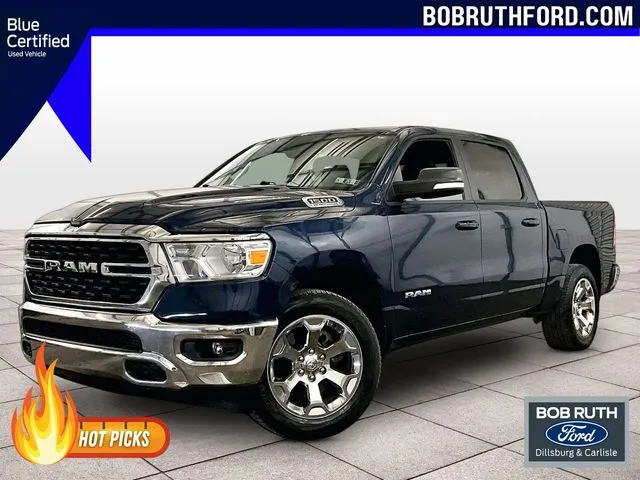 Blue 2022 Ram 1500 Big Horn/Lone Star for sale in Dillsburg, PA
