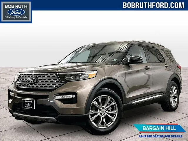 Gray 2021 Ford Explorer Limited for sale in Dillsburg, PA