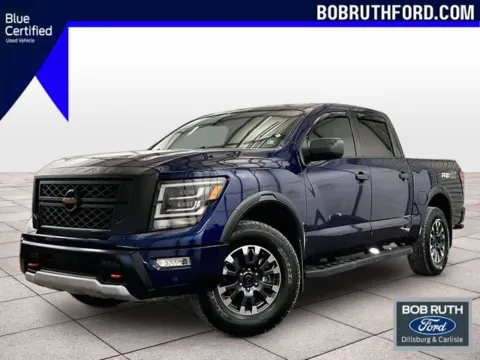 Blue 2022 Nissan Titan PRO-4X for sale in Dillsburg, PA