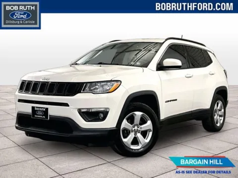 White 2018 Jeep Compass Latitude for sale in Dillsburg, PA
