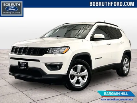 White 2018 Jeep Compass Latitude for sale in Dillsburg, PA