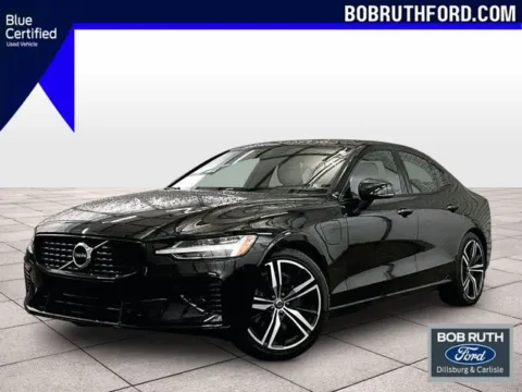 Black 2021 Volvo S60 Recharge Plug-In Hybrid T8 R-Design Expression for sale in Dillsburg, PA