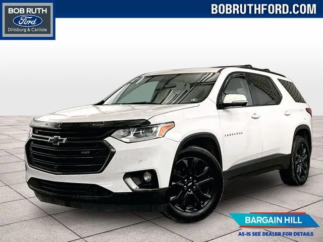 White 2020 Chevrolet Traverse RS for sale in Dillsburg, PA