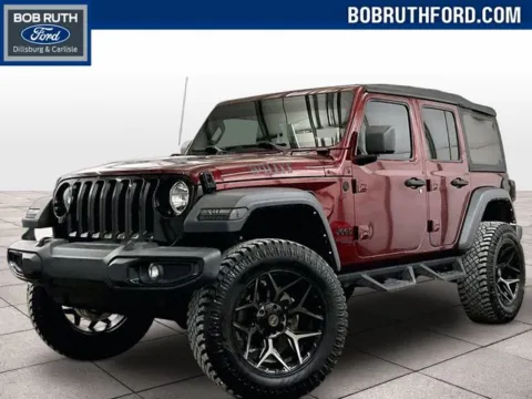 Red 2021 Jeep Wrangler Unlimited Willys for sale in Dillsburg, PA