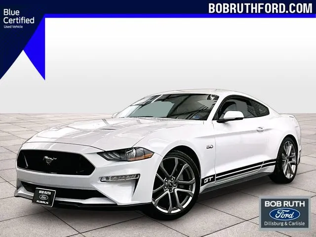 White 2023 Ford Mustang GT Premium for sale in Dillsburg, PA