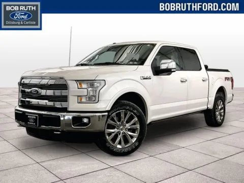White 2015 Ford F-150 Lariat for sale in Dillsburg, PA