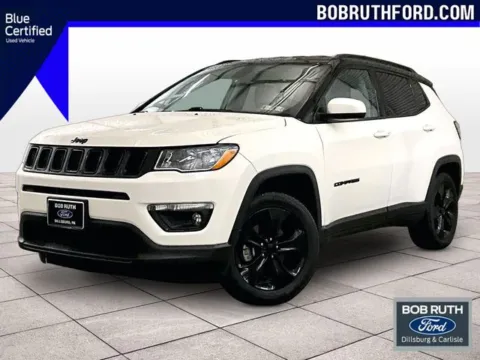 White 2021 Jeep Compass Latitude for sale in Dillsburg, PA