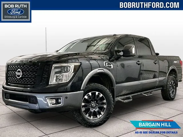Black 2017 Nissan Titan XD PRO-4X for sale in Dillsburg, PA