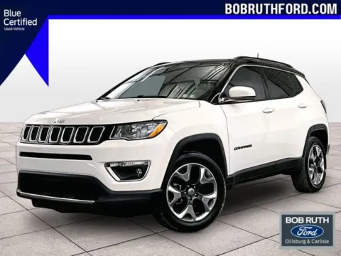 White 2018 Jeep Compass Limited for sale in Dillsburg, PA