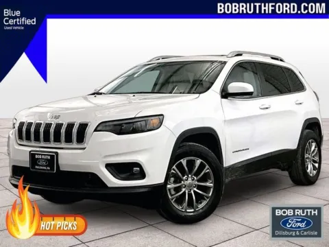 White 2021 Jeep Cherokee Latitude Lux for sale in Dillsburg, PA