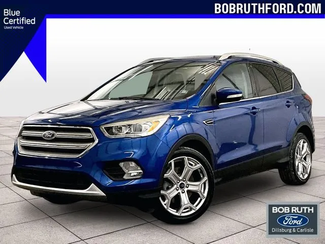 Blue 2019 Ford Escape Titanium for sale in Dillsburg, PA