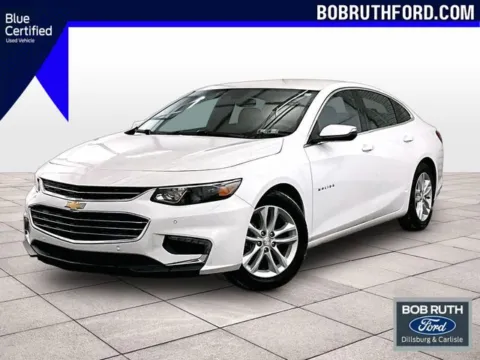 White 2017 Chevrolet Malibu LT for sale in Dillsburg, PA